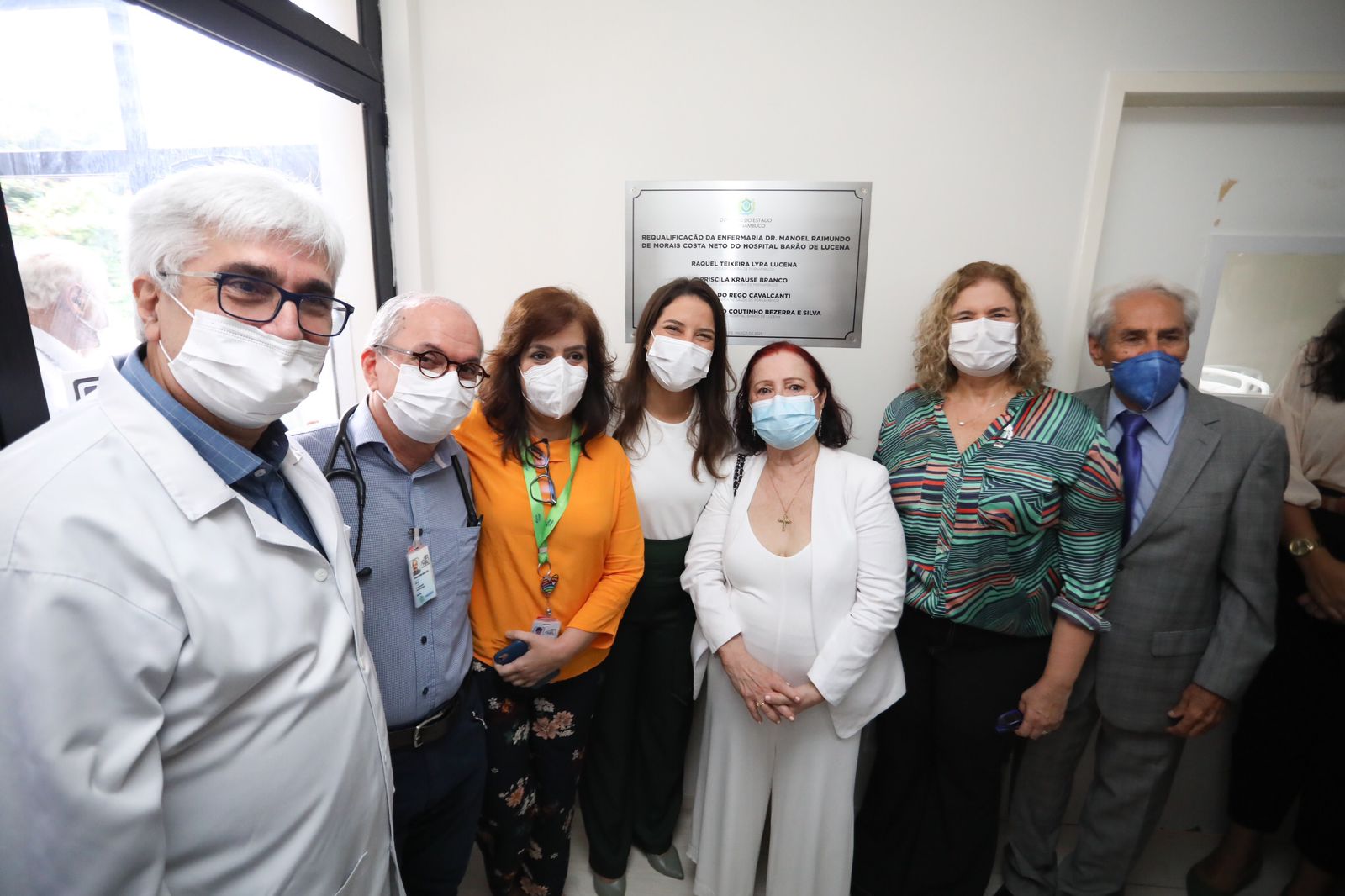 Governadora Raquel Lyra inaugura 52 leitos no Hospital Barão de Lucena para reforçar a assistência oncológica no Estado