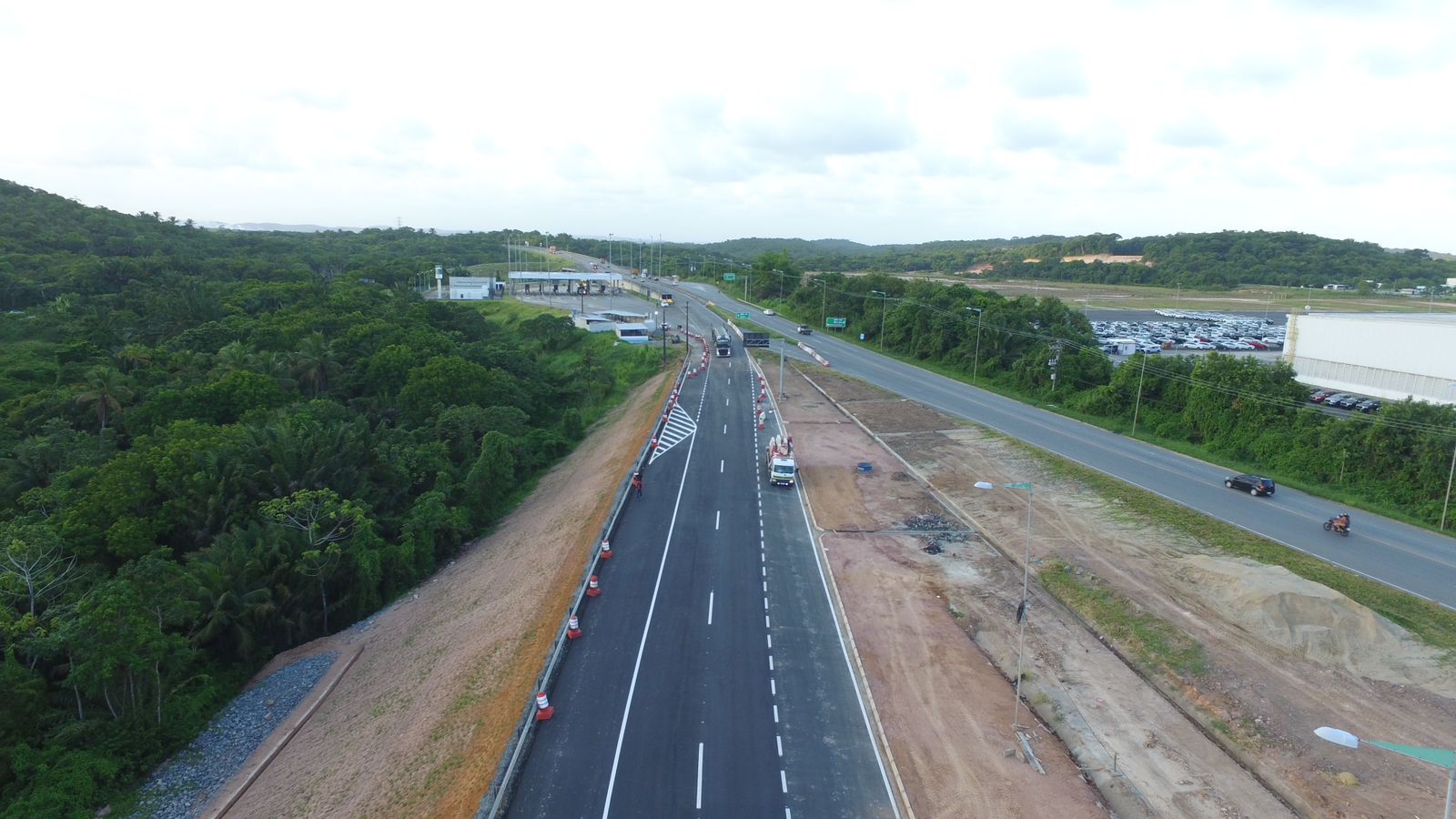 Rota do Atlântico conclui obra na rodovia PE-009, em Suape