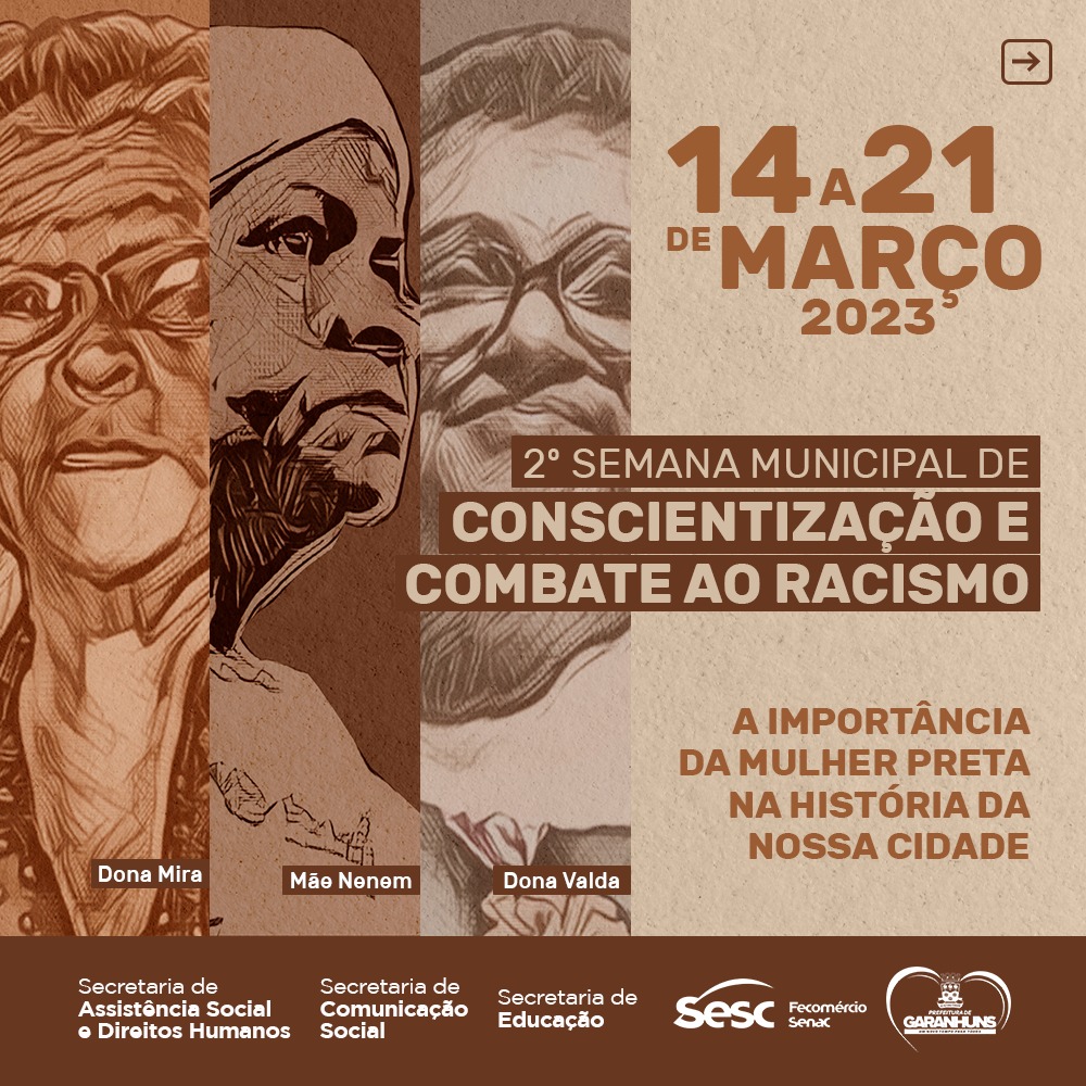 Prefeitura de Garanhuns promove a 2ª Semana de Conscientização e Combate ao Racismo