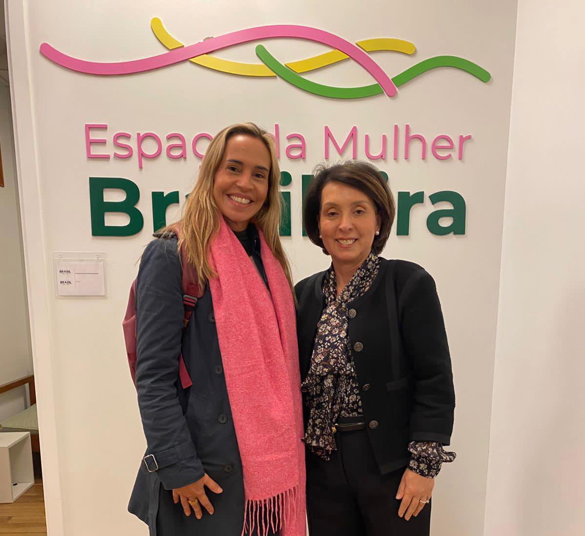 Coordenadora das Relações Internacionais da Prefeitura do Recife, Isabella de Roldão participa de reunião com a Cônsul Geral do Brasil em Nova York