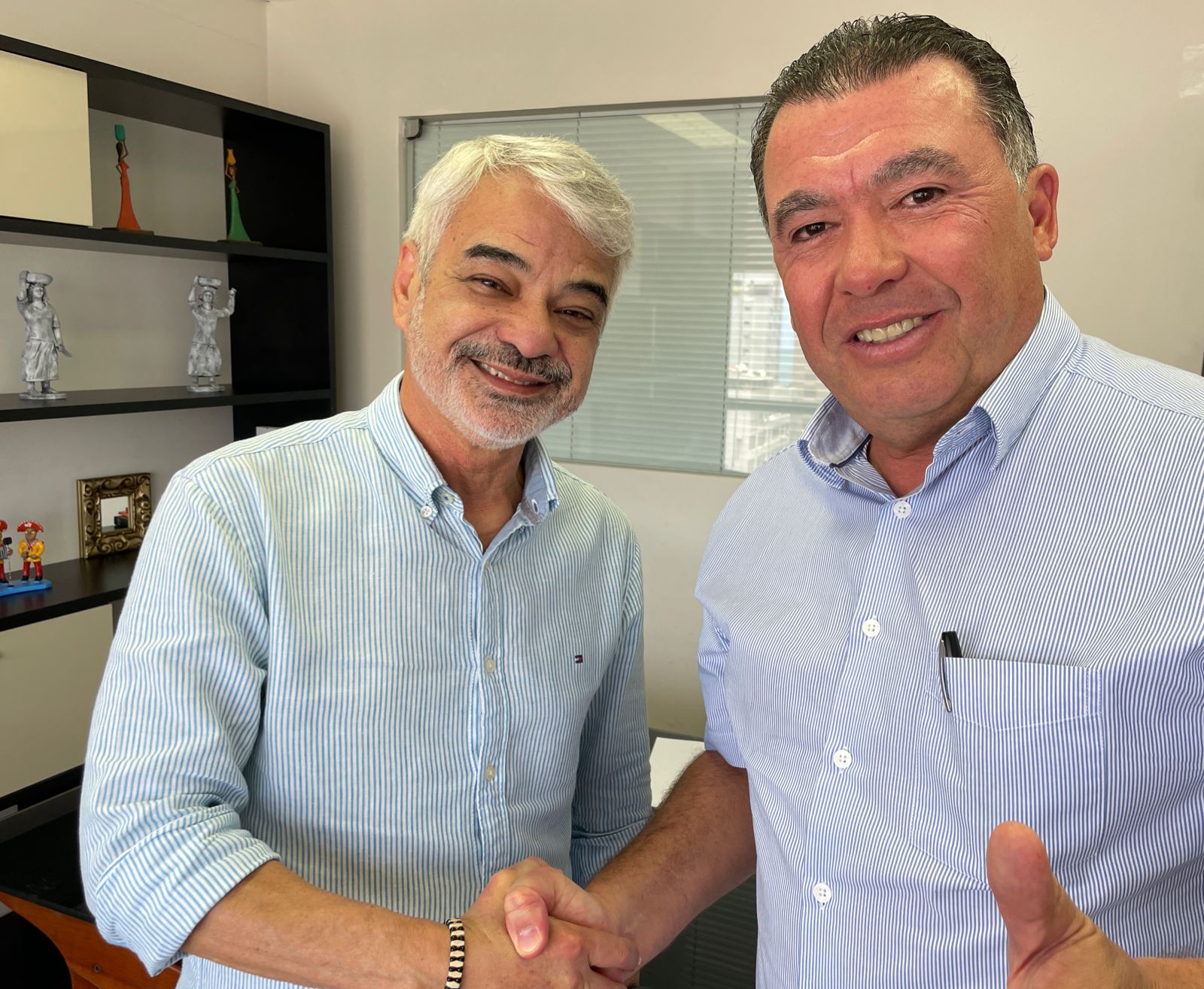 Altair Jr se encontra com o Senador Humberto Costa na capital Pernambucana