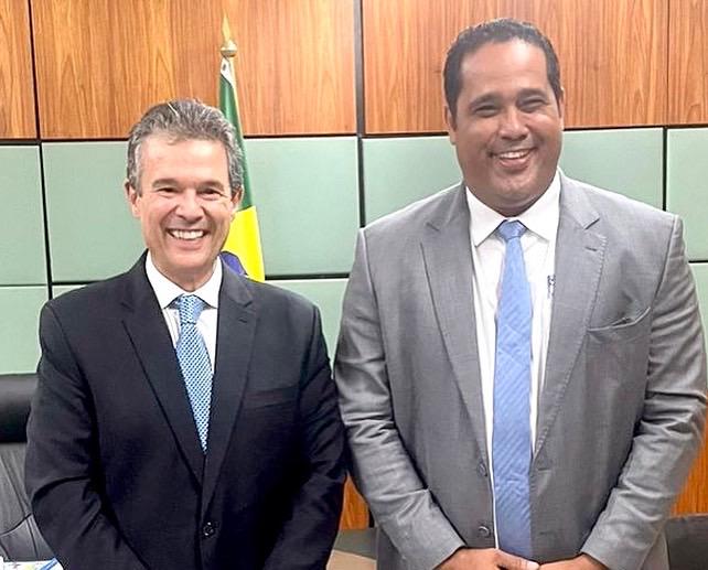 Em Brasília, Jeferson Timóteo (PP), reúne-se com ministro, senadora e deputados federais