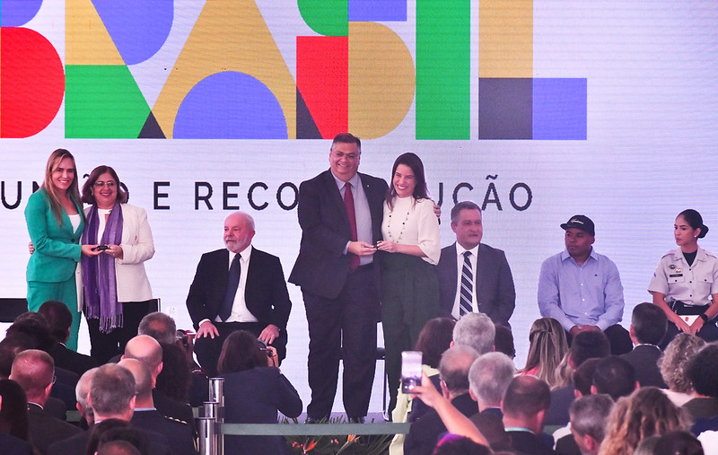 Governadora Raquel Lyra participa do relançamento do Pronasci em Brasília