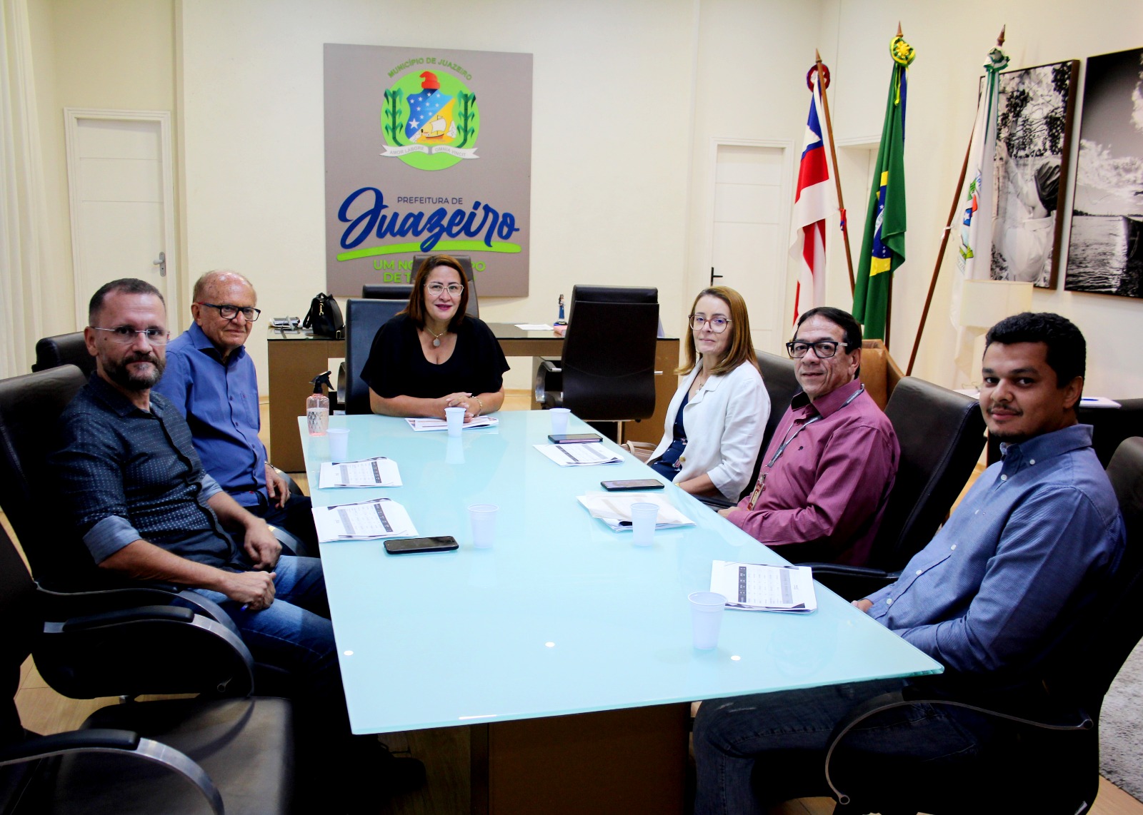 Prefeita Suzana Ramos recebe representantes do Banco do Nordeste para prestação de contas e reafirma parceria