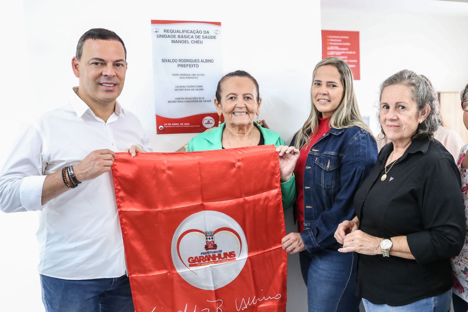 Prefeitura de Garanhuns entrega obras de requalificação da Unidade Básica de Saúde do Manoel Chéu