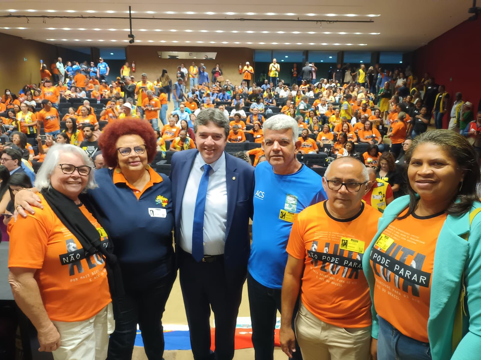 Deputado federal Guilherme Uchoa Jr participa de movimento junto à agentes de saúde de Igarassu para a criação de Frente Parlamentar Especial em Brasília