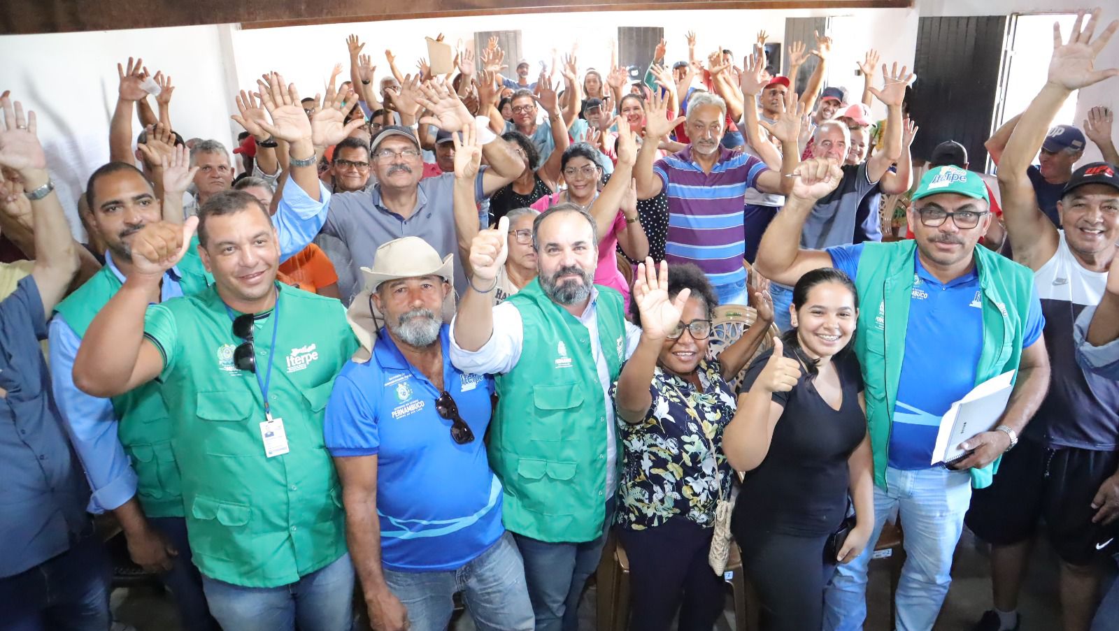 Gerência de Reordenamento Agrário e Assessoria Jurídica do Iterpe, visitam o assentamento Colégio em São Lourenço da Mata para esclarecer dúvidas e mediar conflitos