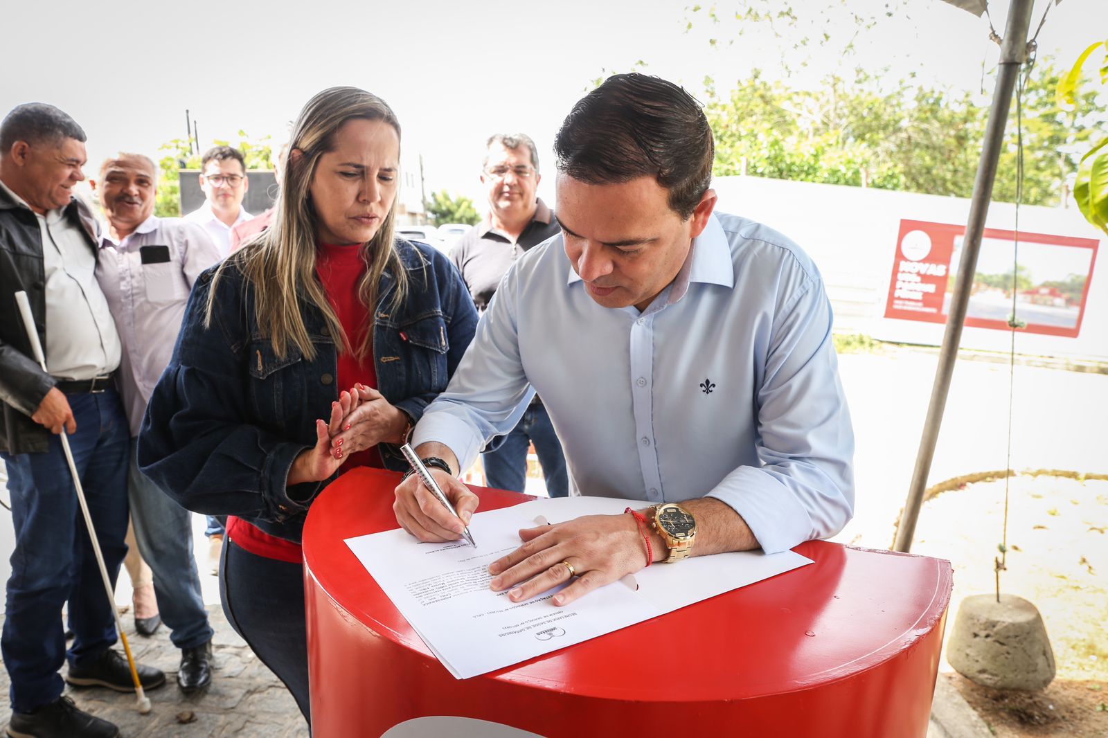 Prefeito Sivaldo Albino assina ordem de serviço para construção de duas Unidades Básicas de Saúde no Parque Fênix