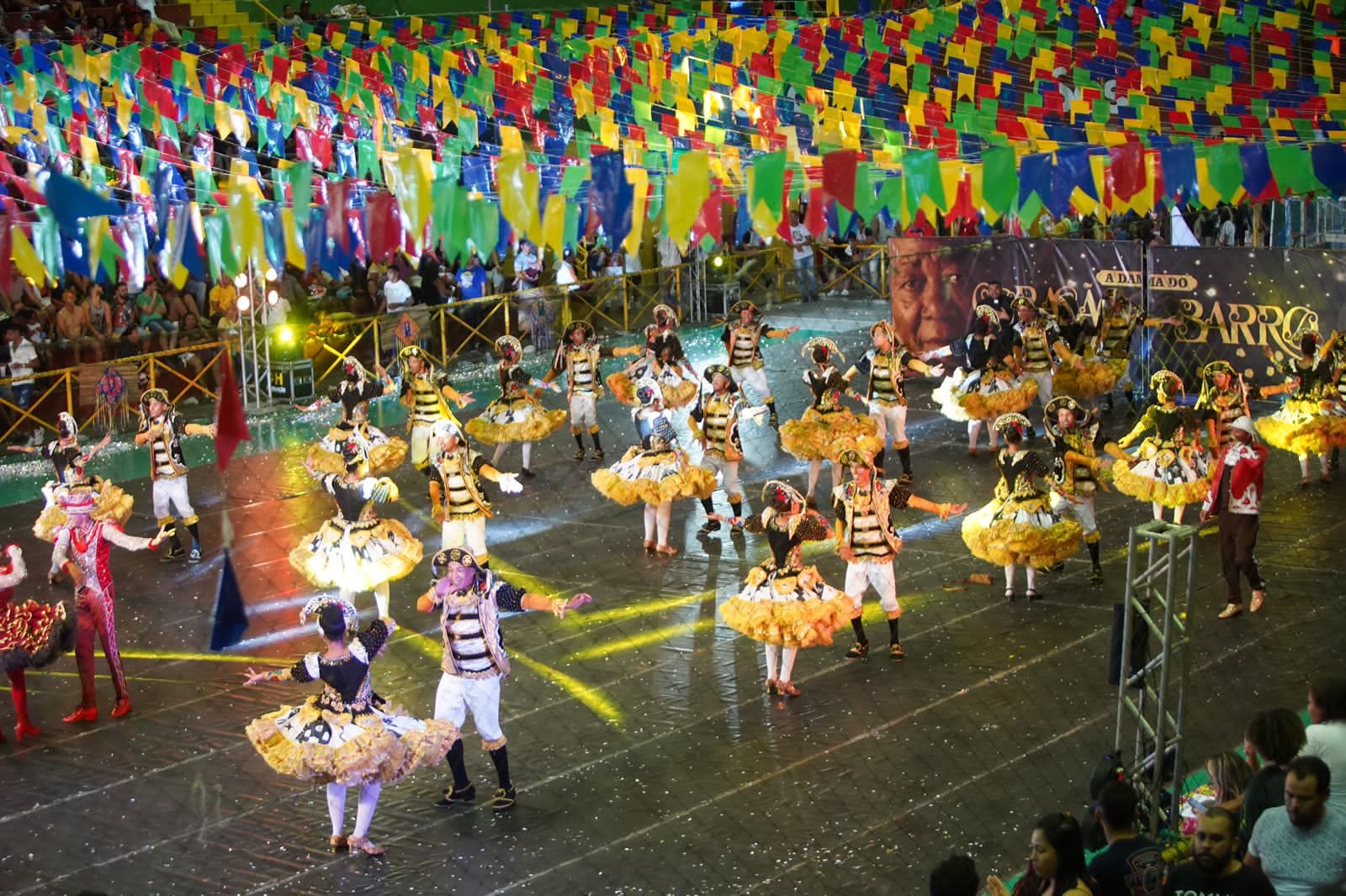 50º Concurso de Quadrilhas Juninas lota ginásio do SESC com show de cultura e tradição