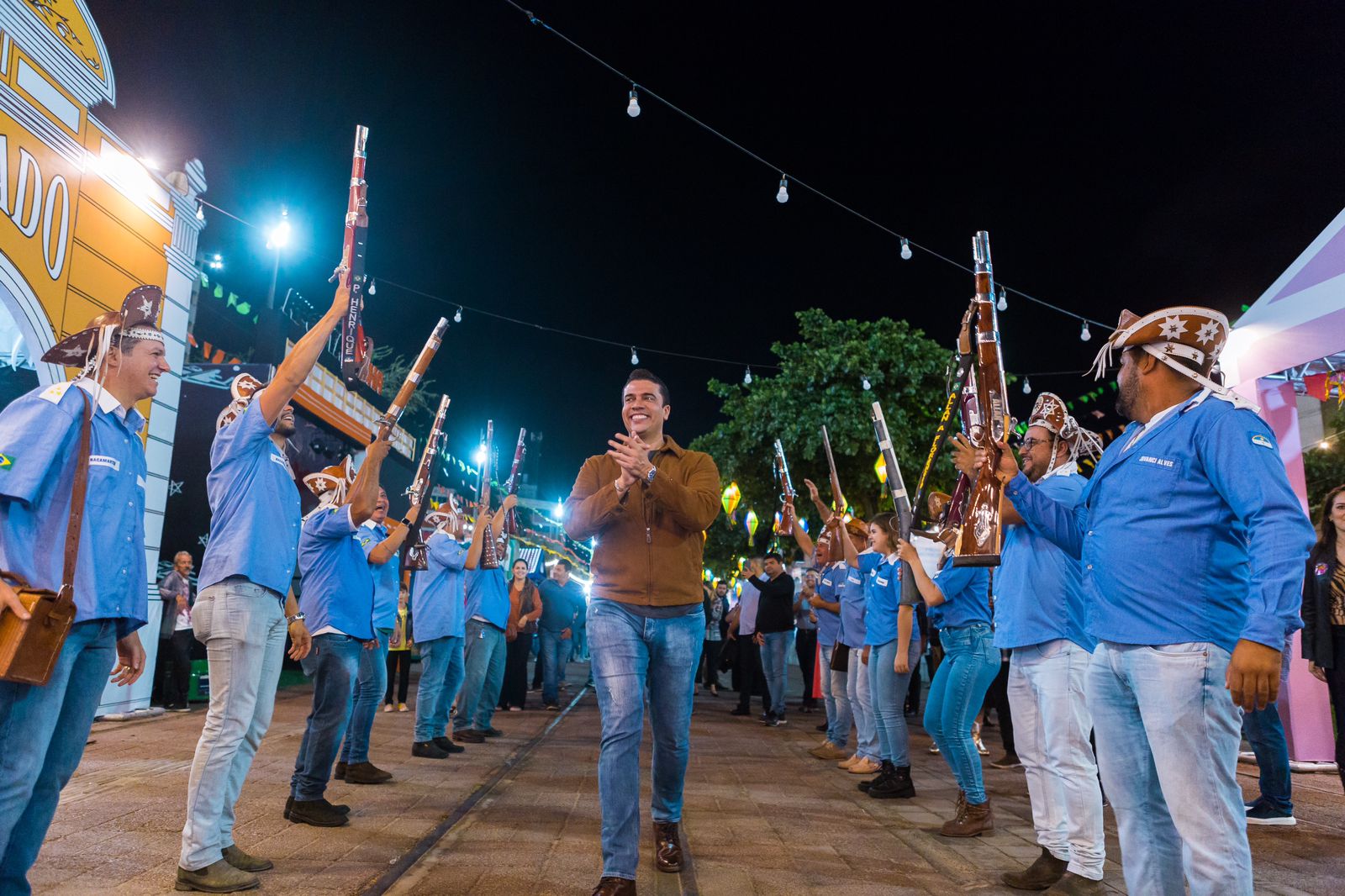 Prefeito Rodrigo Pinheiro visitou e prestigiou a Estação Ferroviária, na quarta-feira (21)