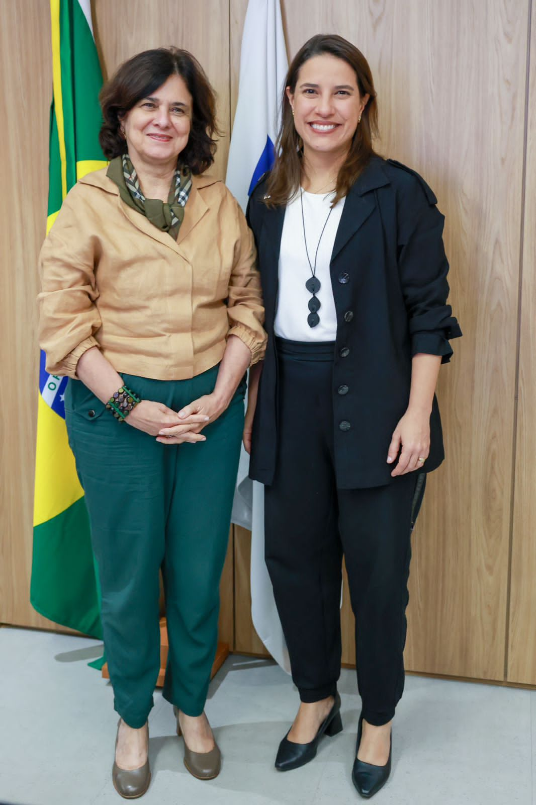 Governadora Raquel Lyra se reúne com a ministra Nísia Trindade para pleitear recursos para a saúde de Pernambuco