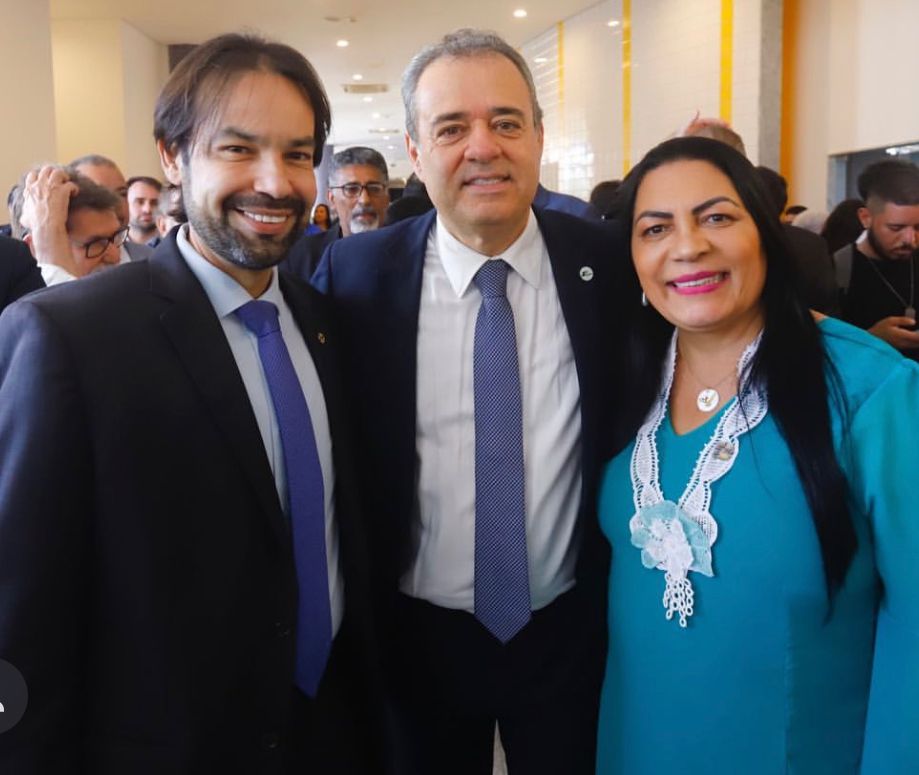 Dra Cátia prestigia a posse de Danilo Cabral, como novo superintendente da Sudene.