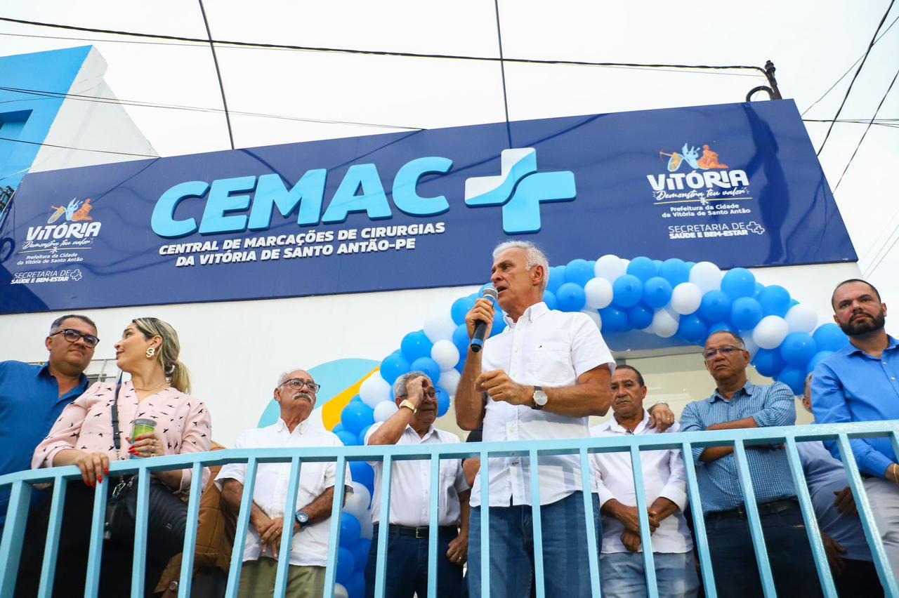 Prefeito Paulo Roberto inaugura Central de Marcações de Cirurgias na Vitória de Santo Antão