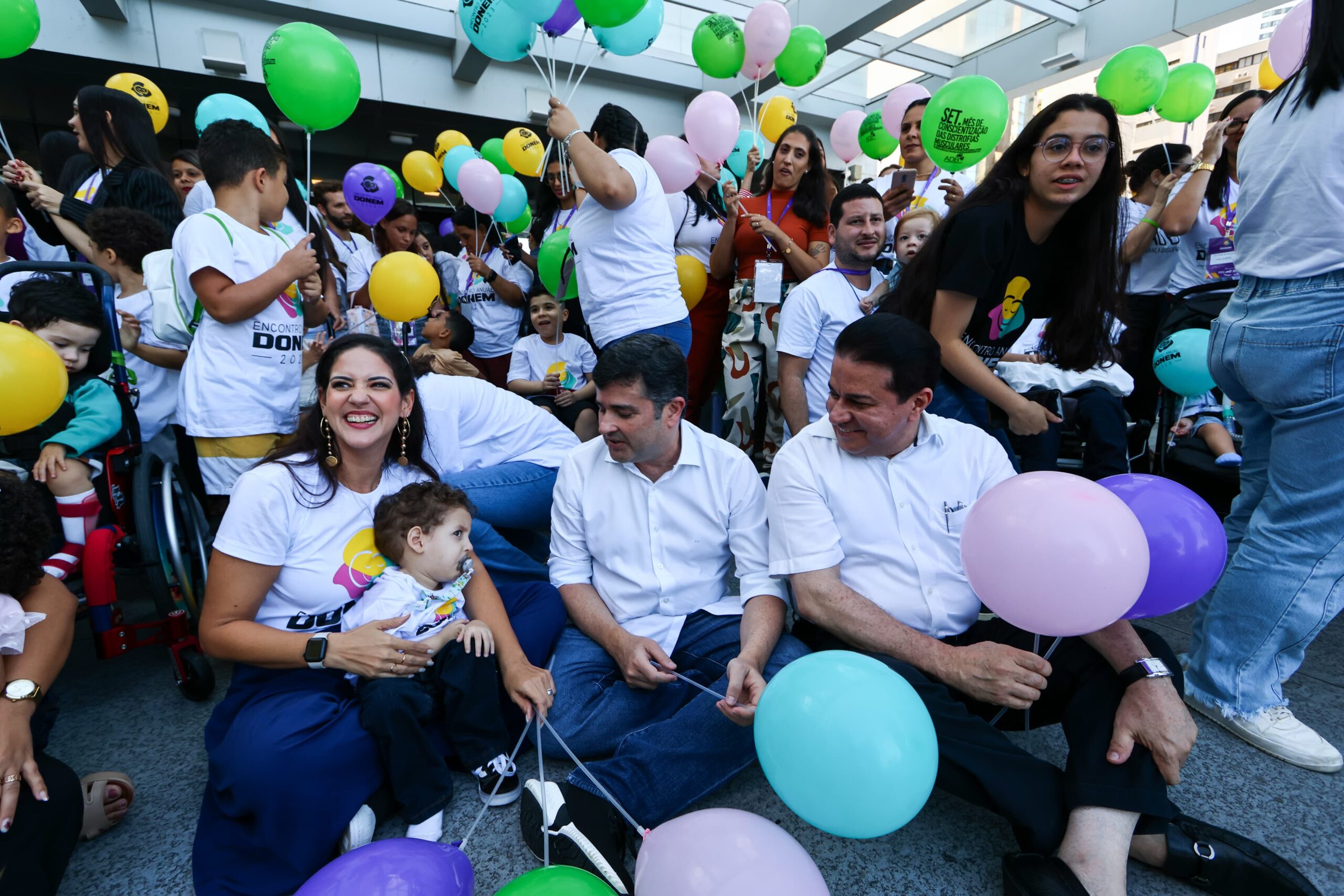 Deputado Eduardo da Fonte e deputado Adalto Santos participam de Encontro Anual da Donem, associação de Pernambuco que atende crianças com AME