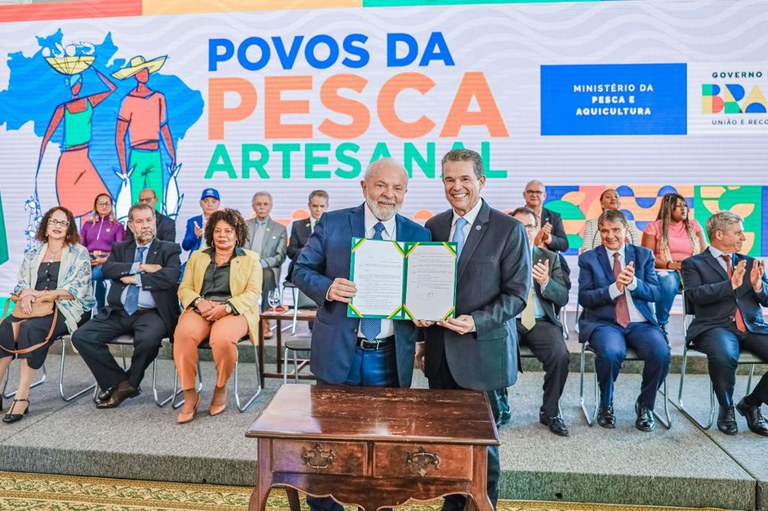 Presidente defende incentivo à pesca artesanal como estímulo à inclusão