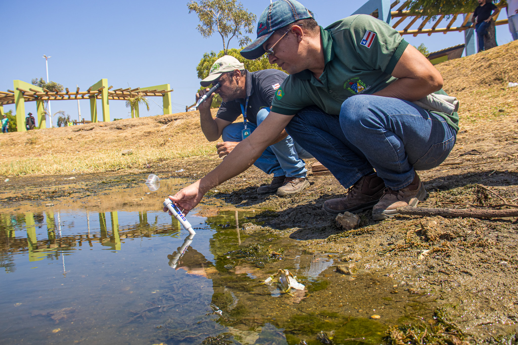 Prefeitura de Juazeiro revitaliza lago no Parque Lagoa do Calu