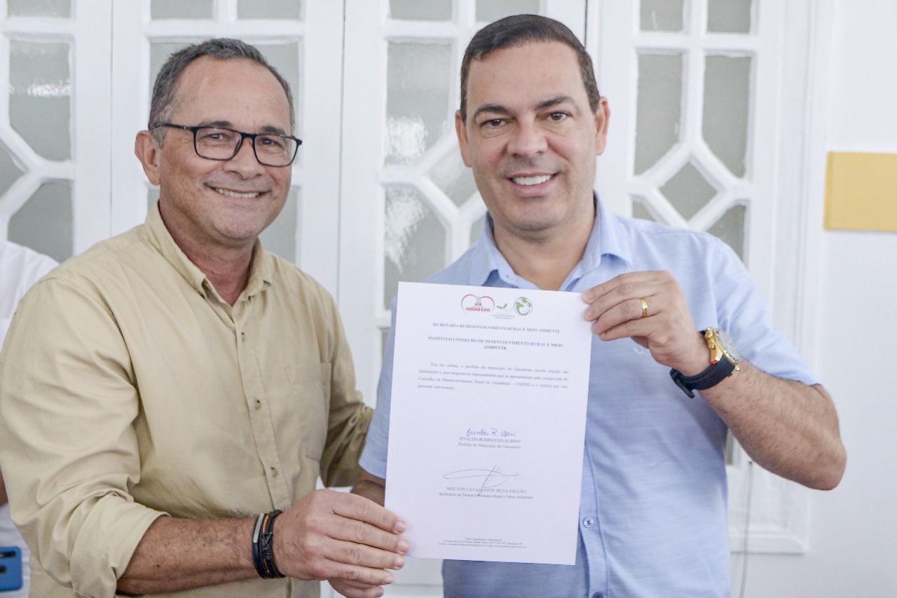 GARANHUNS / Prefeito Sivaldo Albino assina instalação do Conselho Municipal de Desenvolvimento Rural Sustentável