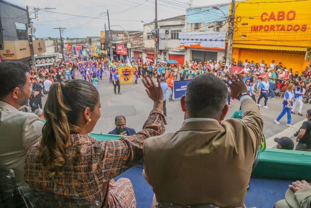 No Cabo, Desfile de 7 de Setembro é marcado por muita festa e alegria