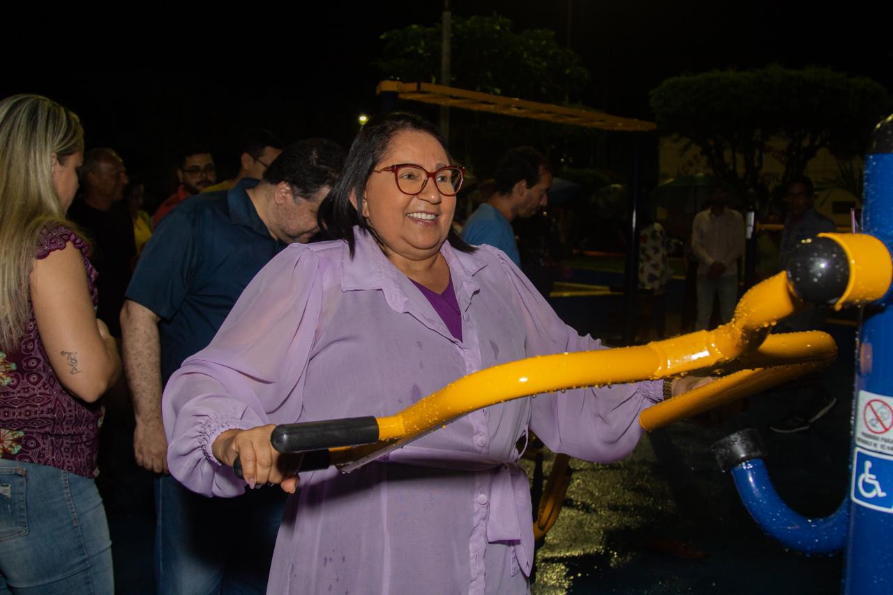 Dona Graça em ritimo acelerado de entregas em comemoração aos 95 anos de Catende.