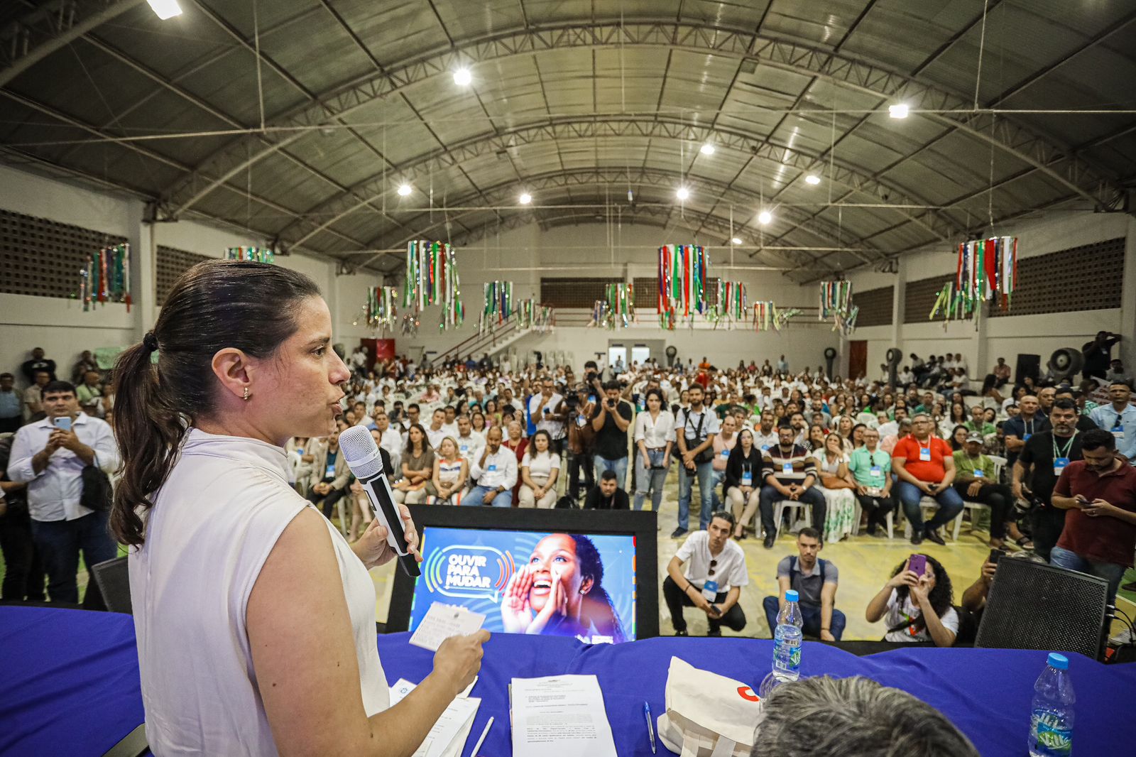 No Agreste Setentrional, governadora Raquel Lyra anuncia duplicação da BR-104, construçãode estação de tratamento de água em Santa Cruz do Capibaribe e nova escola em Toritama