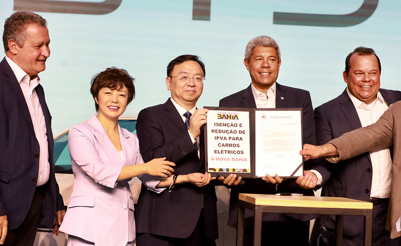 Lançamento das fábricas da BYD em Camaçari marca início de novo capítulo na indústria automobilística brasileira