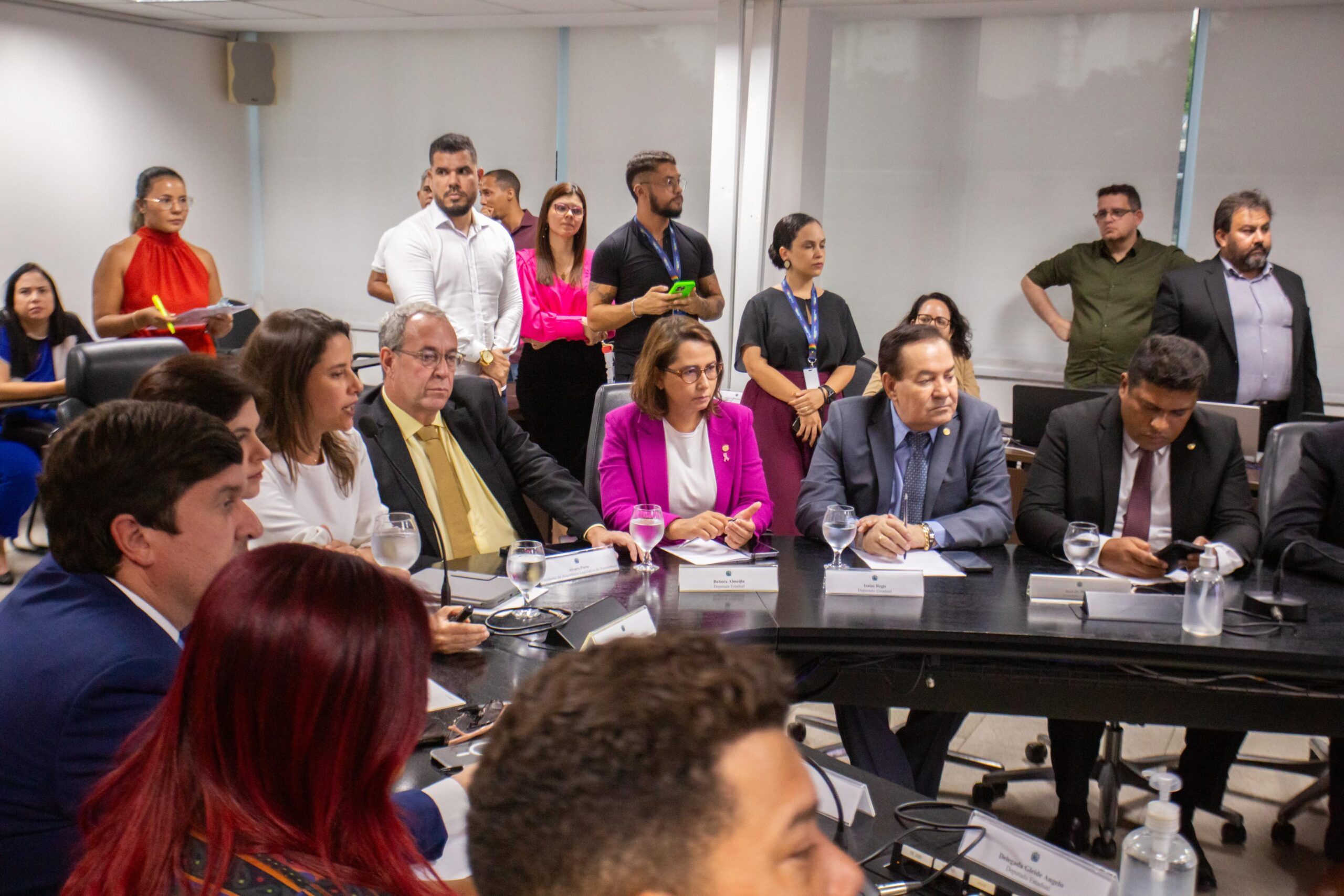 Ao lado de 36 colegas parlamentares, Débora Almeida participa de reunião com Governadora Raquel Lyra