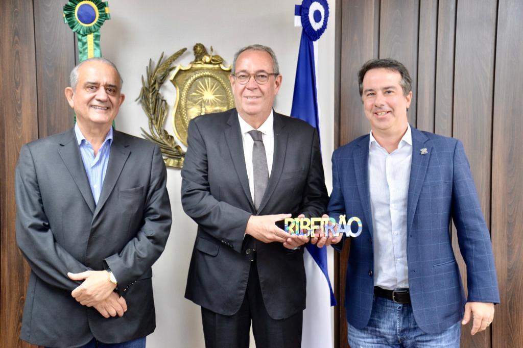 Prefeito de Ribeirão, Marcello Maranhão se reúne com o presidente da Alepe deputado estadual Álvaro Porto