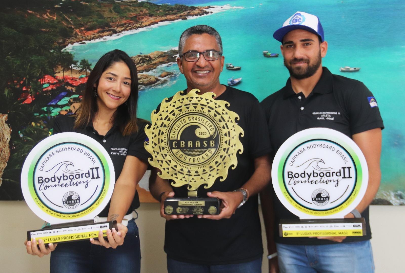 Atleta cabense é campeã nacional de bodyboard