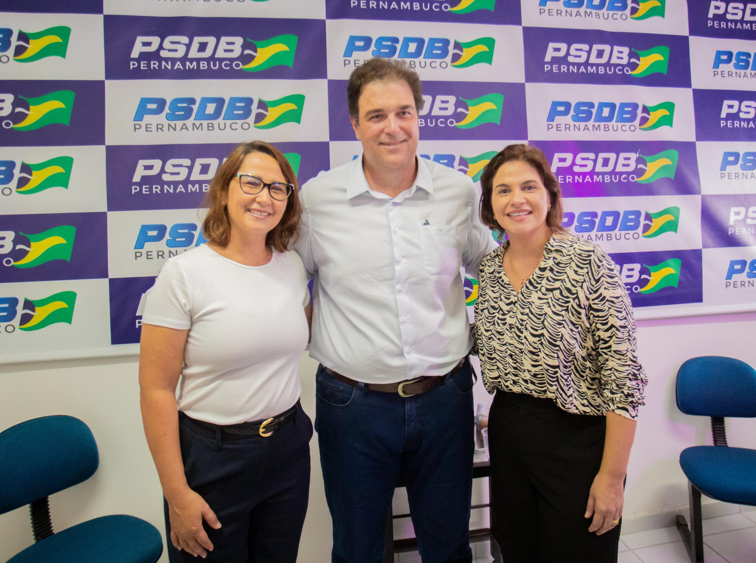 PSDB em Pernambuco sob nova direção: Fred Loyo Presidente e Débora Almeida Vice Presidente