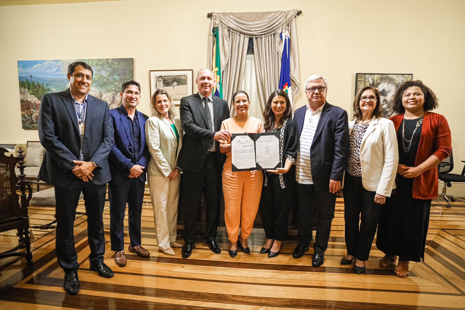 Governadora Raquel Lyra assina convênio de R$ 17,5 milhões com secretarias do Estado para reforçar a fiscalização ambiental e cria grupo de trabalho para combater o desmatamento