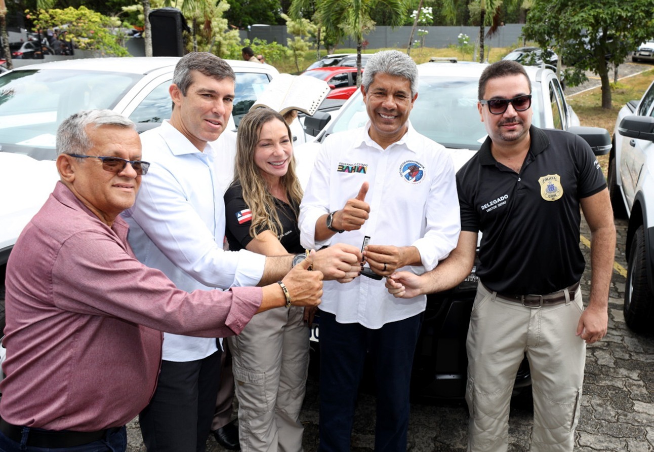 Estado entrega novas viaturas e equipamentos balísticos para fortalecimento operacional da Polícia Civil