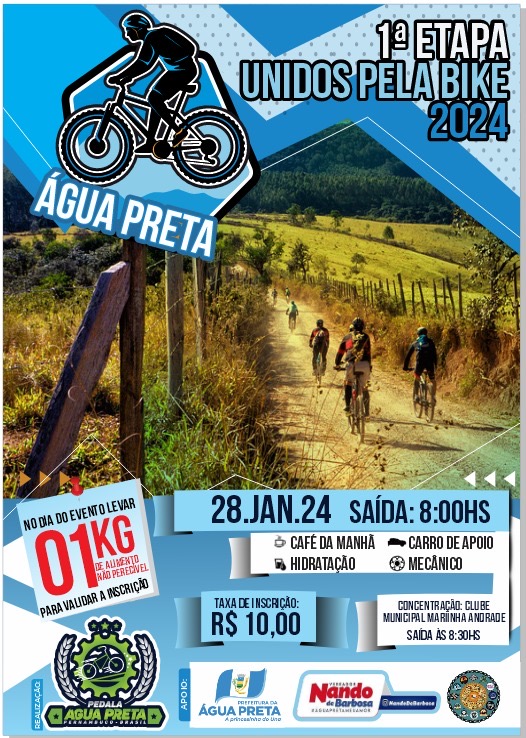 1ª ETAPA DO CIRCUITO UNIDOS PELA BIKE PERNAMBUCO EM ÁGUA PRETA-PE 2024