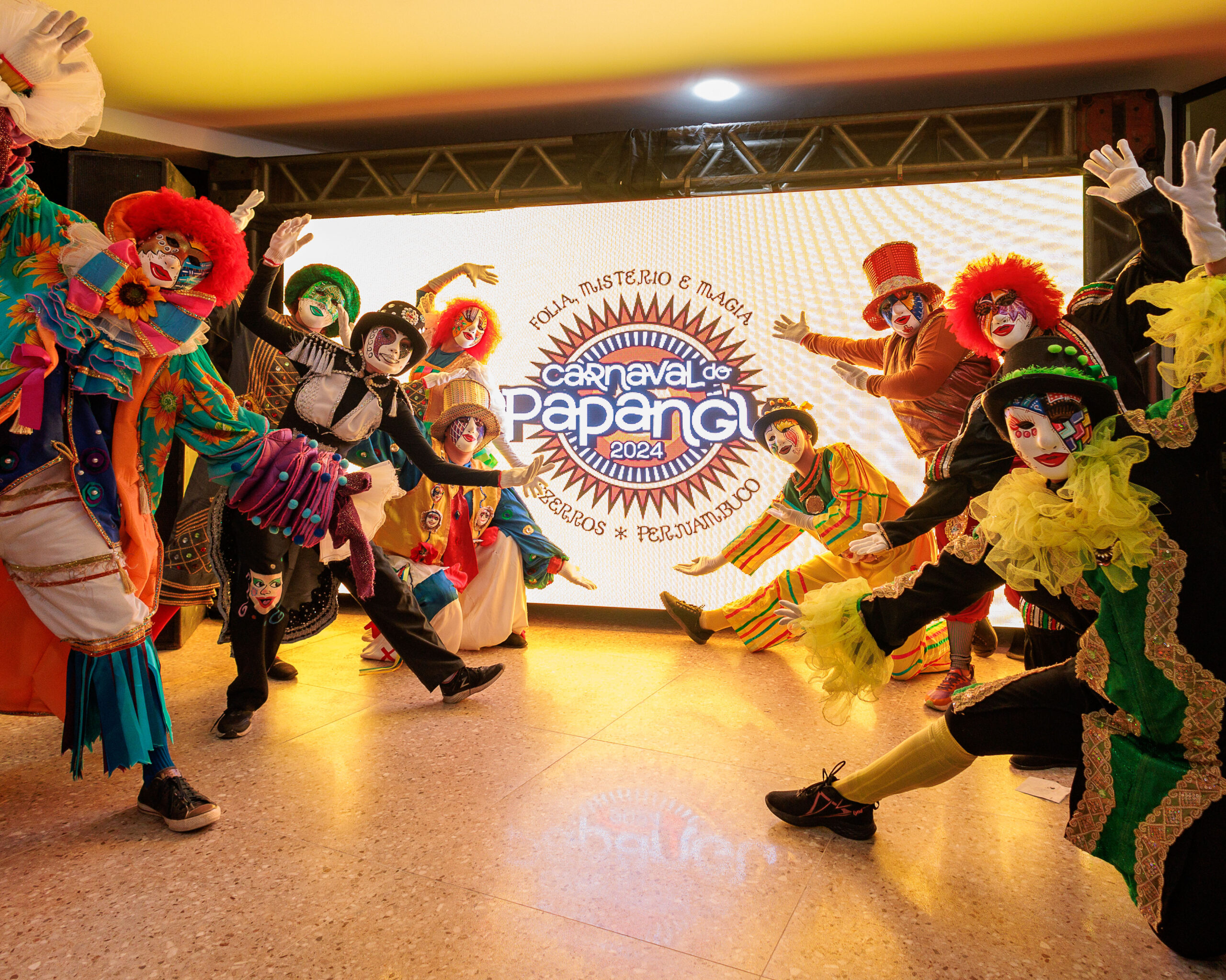 FOLIA, MISTÉRIO E MAGIA” DÃO ÊNFASE AO CARNAVAL DO PAPANGU 2024