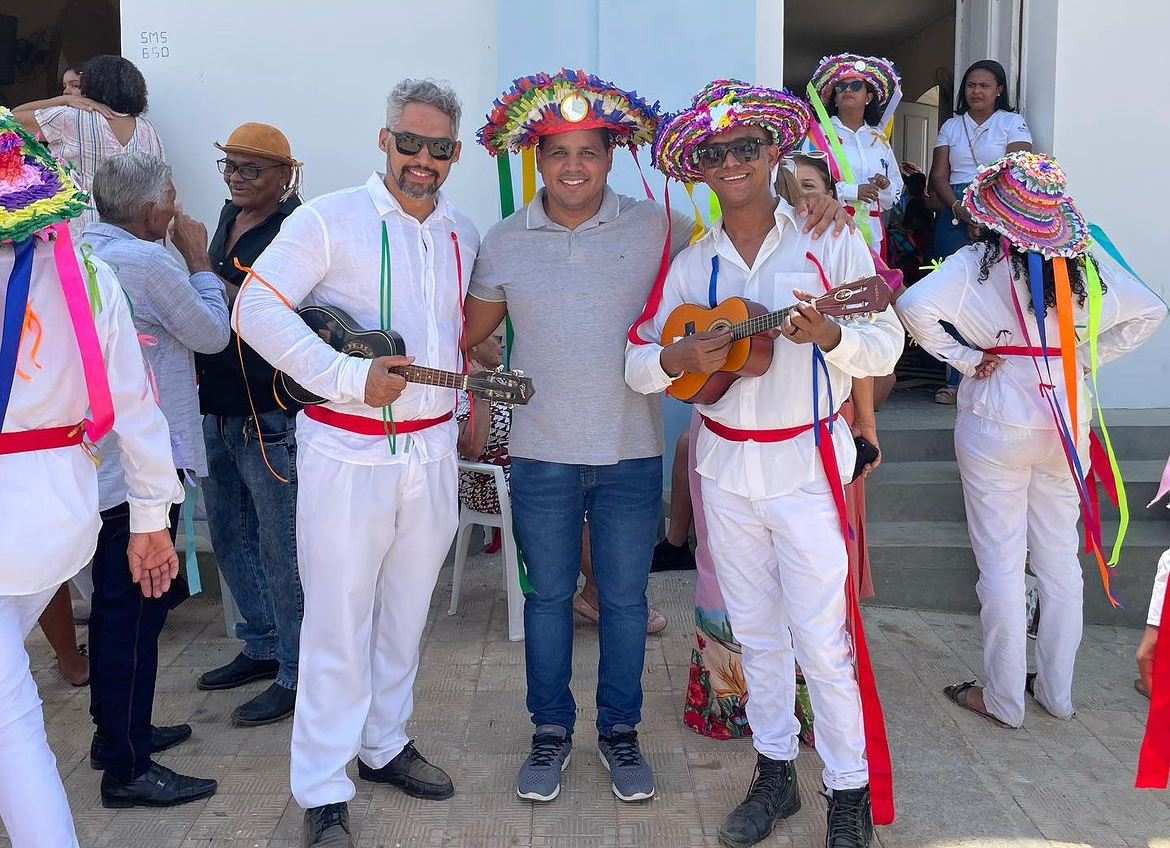 Juninho Celebrou a marujada com bastante vigor e deu boas vindas a 2024