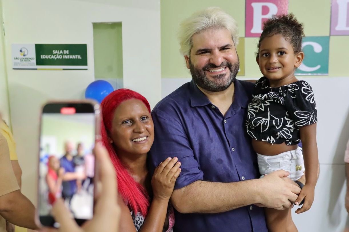 Labanca inaugura primeira creche modelo de sua gestão