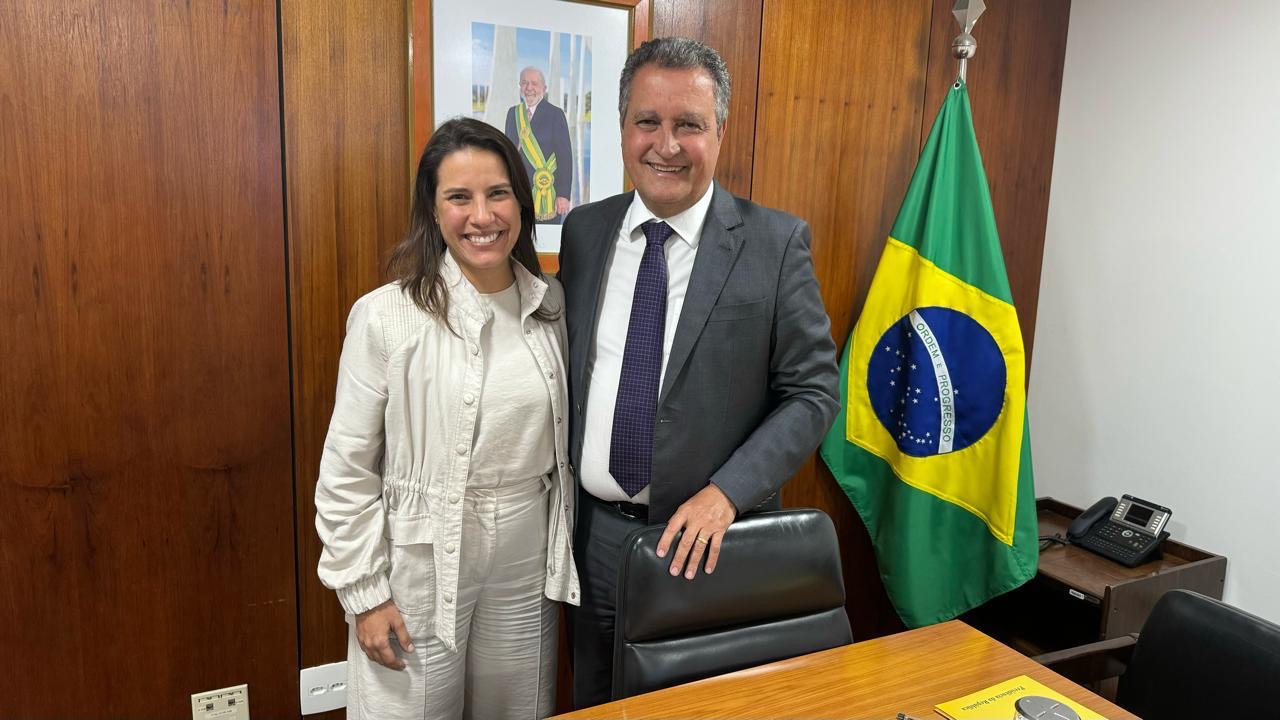 Governadora Raquel Lyra finaliza agenda em Brasília nesta quarta-feira em reunião com o ministro Rui Costa para ações de desenvolvimento de Pernambuco