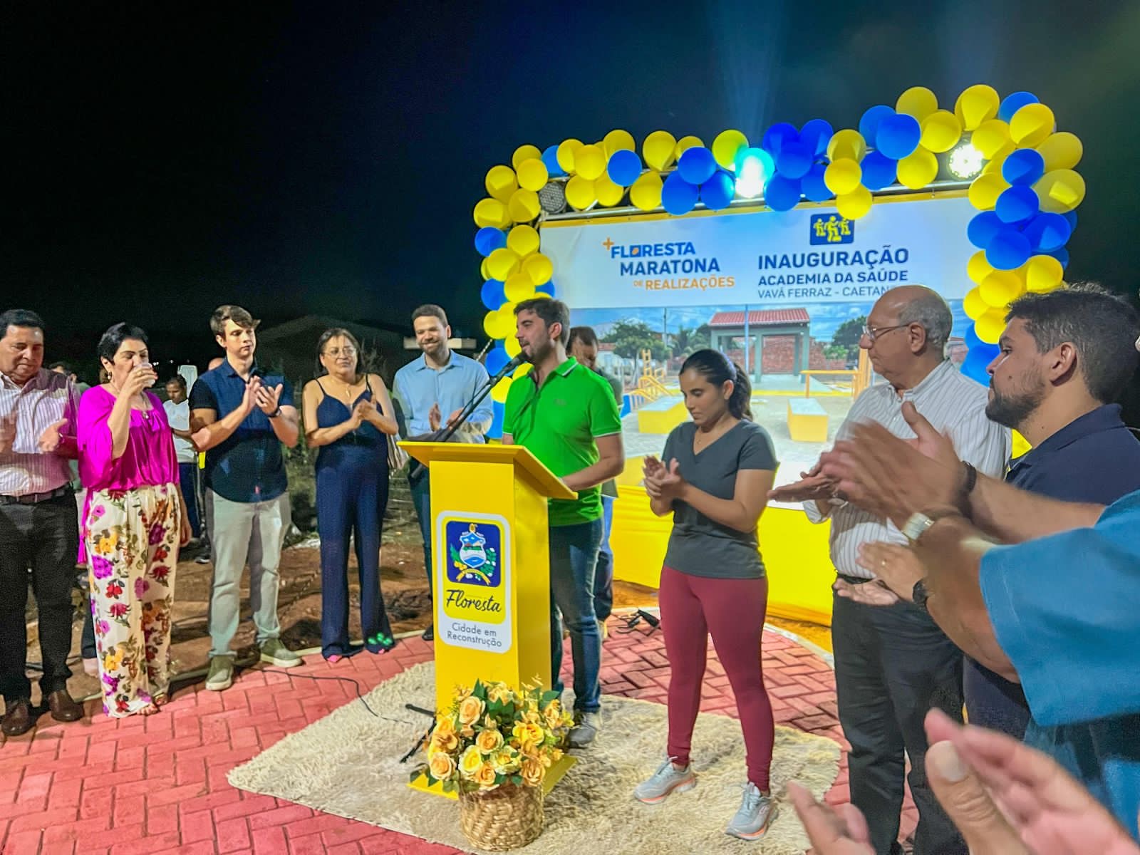 Kaio Maniçoba Inaugura Academia Vavá Ferraz e fortalece compromisso com o desenvolvimento de Floresta