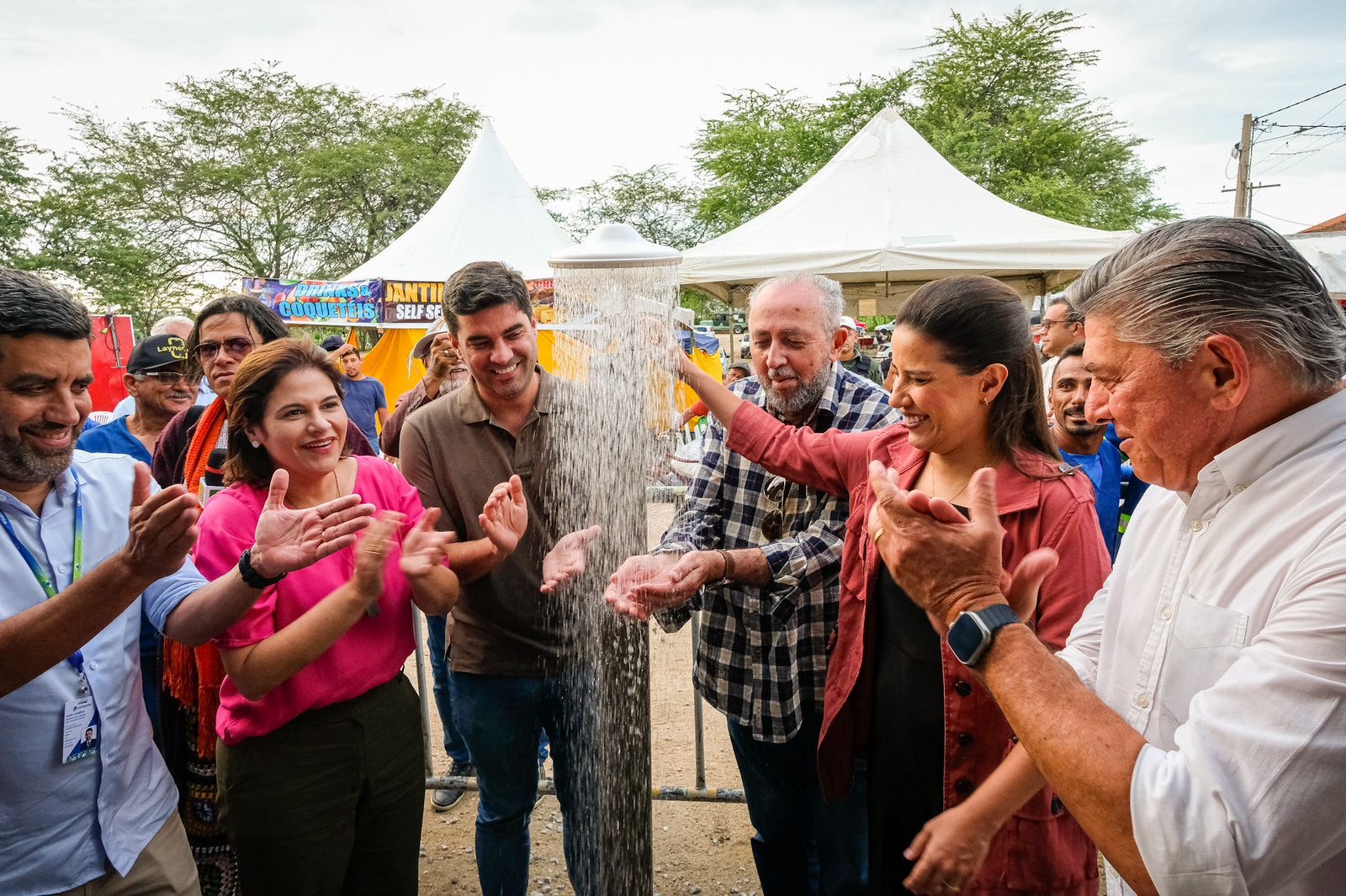 Em Brejo da Madre de Deus, Kaio Maniçoba participa da entrega de mais uma etapa da Adutora do Agreste