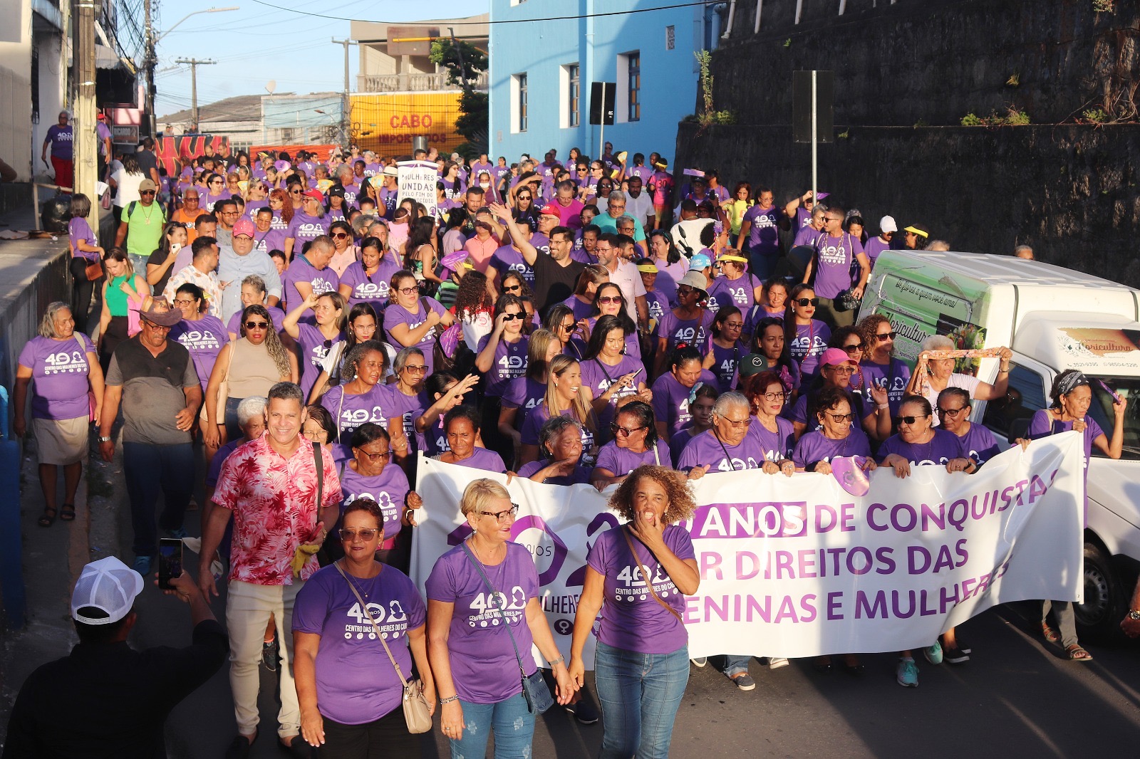 Secretaria Executiva da Mulher do Cabo realiza ato contra o feminicídio