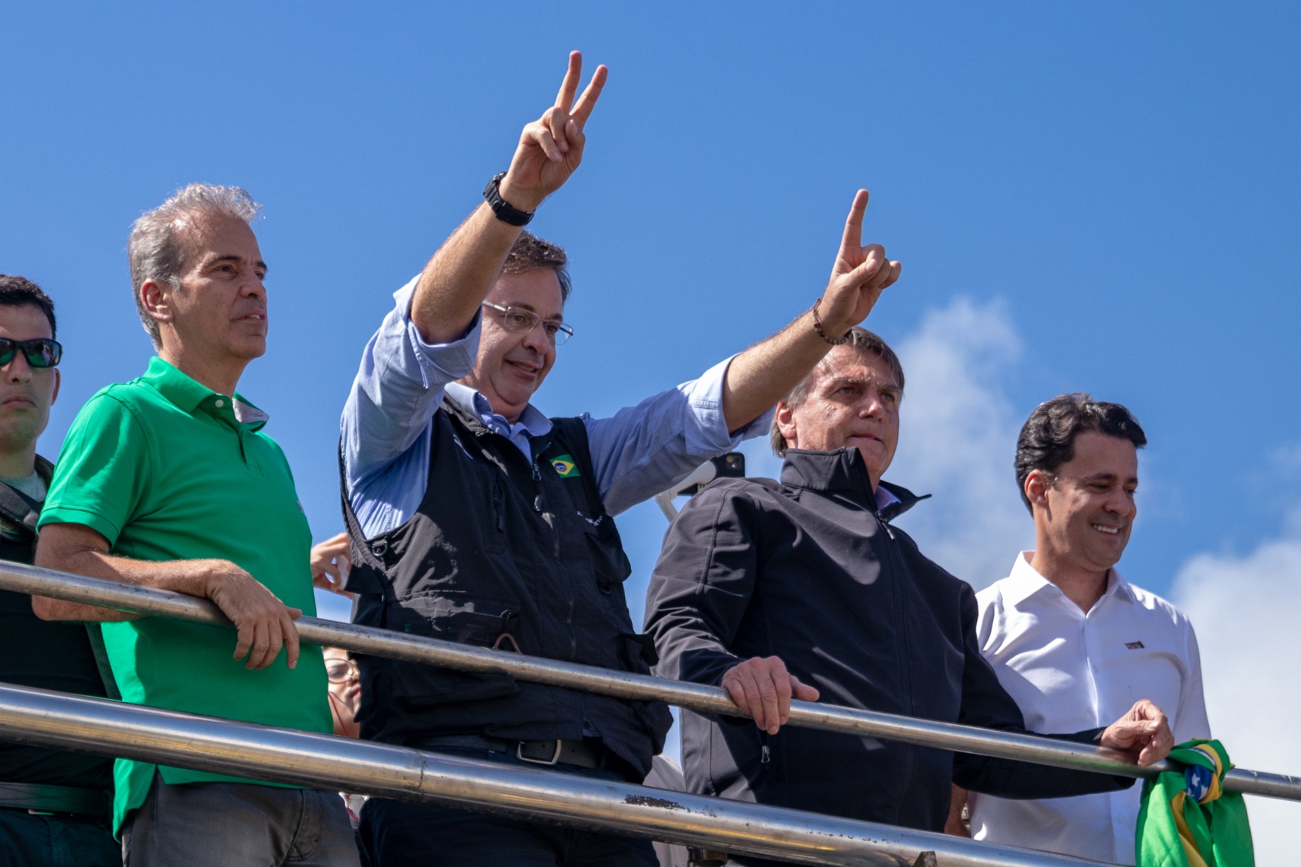 Coronel Alberto Feitosa comemora presença da bancada do PL, no Rio de Janeiro, com Bolsonaro, neste domingo