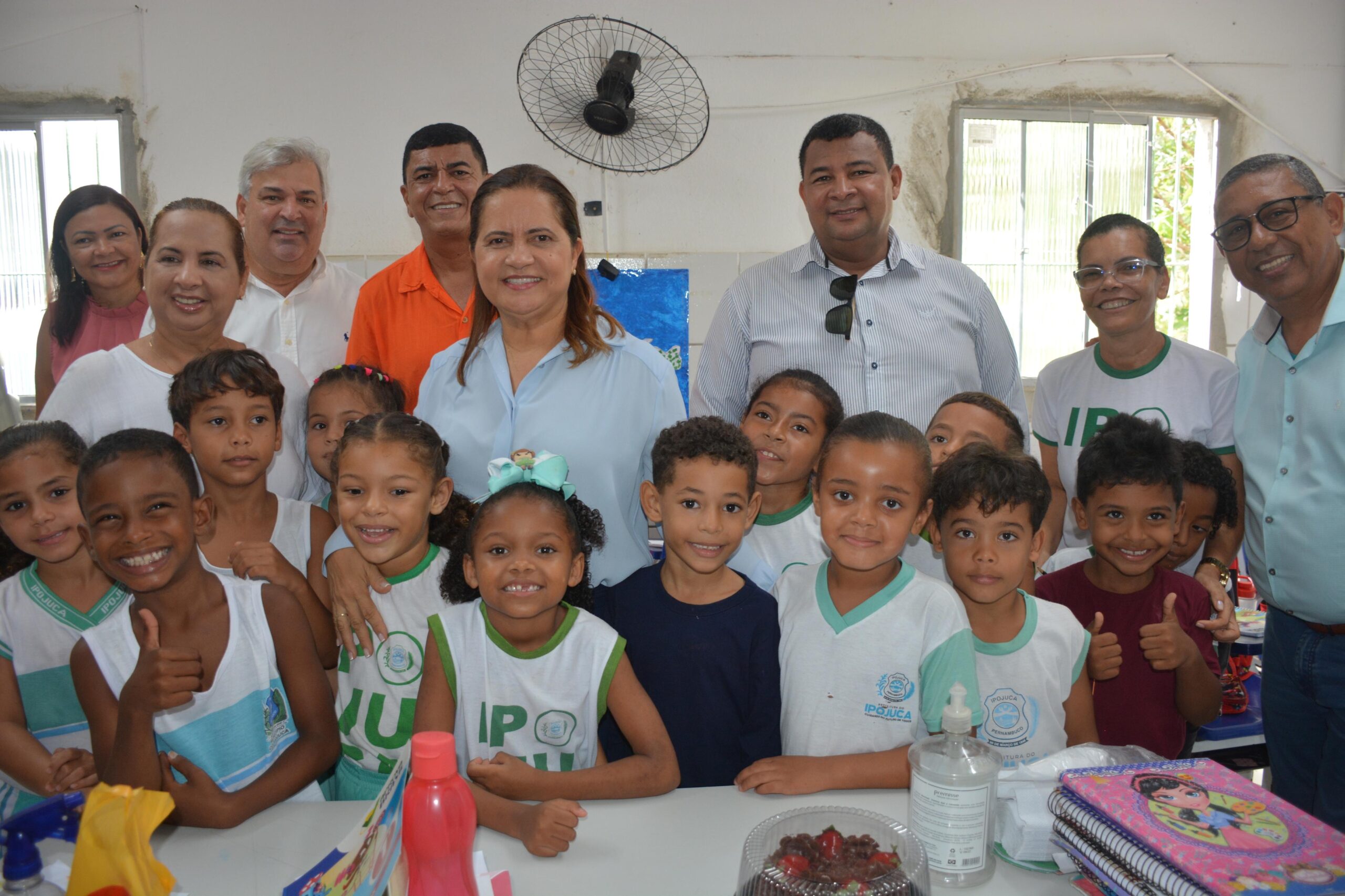 Prefeita do Ipojuca, Célia Sales, investe quase R$ 6 milhões em reformas e ampliações de 5 escolas e creches do município