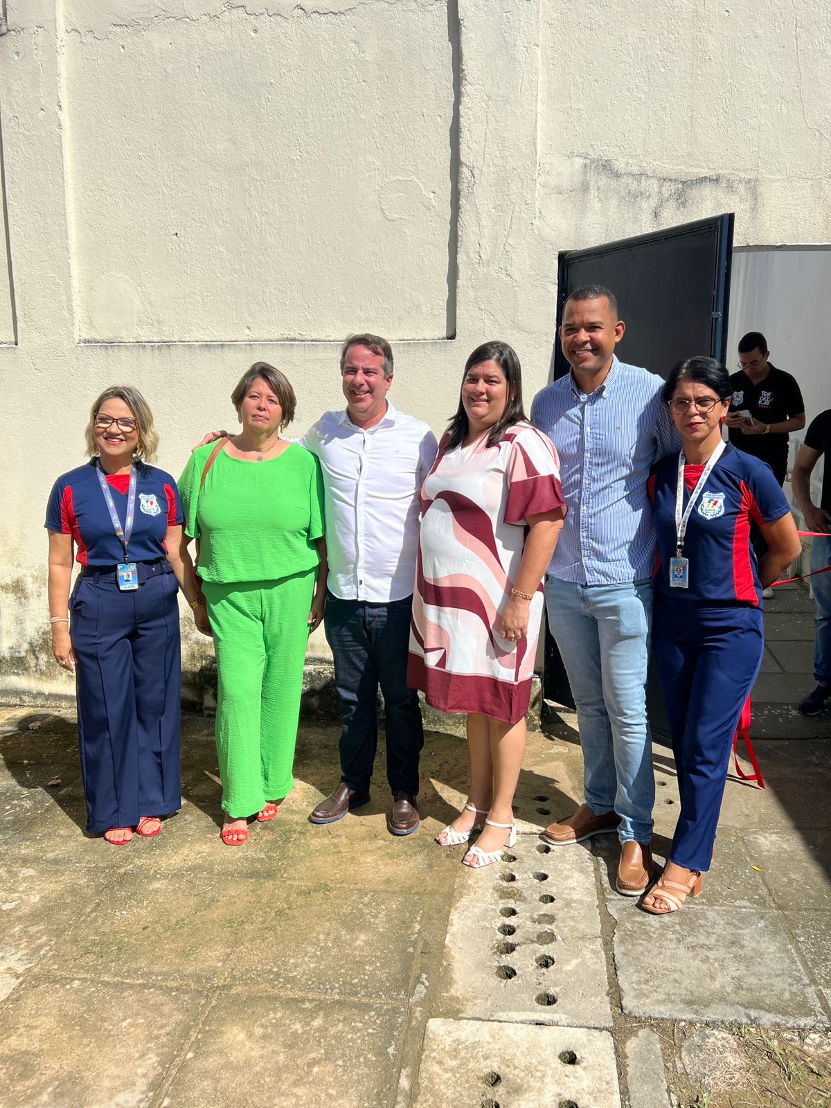 Marcello Maranhão e Carol Jordão inauguraram a quadra poliesportiva Tertuliano Jordão em Ribeirão