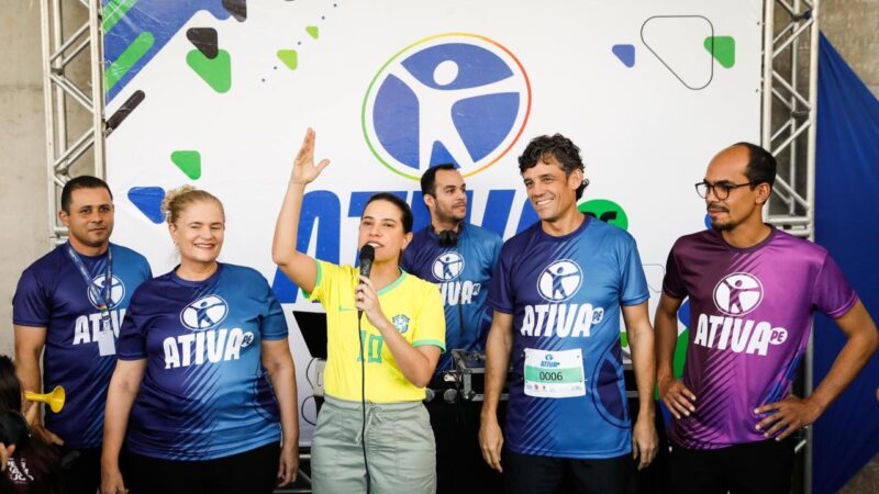 Programa Ativa Pernambuco: governadora Raquel Lyra lança iniciativa para incentivar a prática de atividades físicas