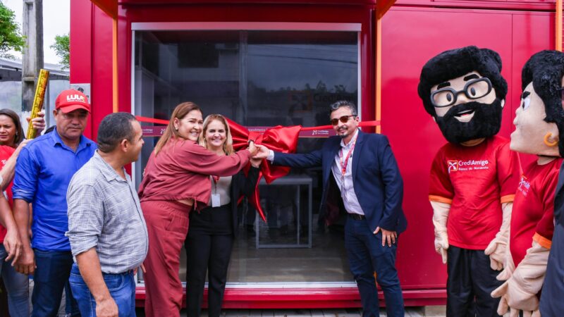 1º contêiner CrediAmigo do Banco do Nordeste na Mata Sul é inaugurado em Rio Formoso