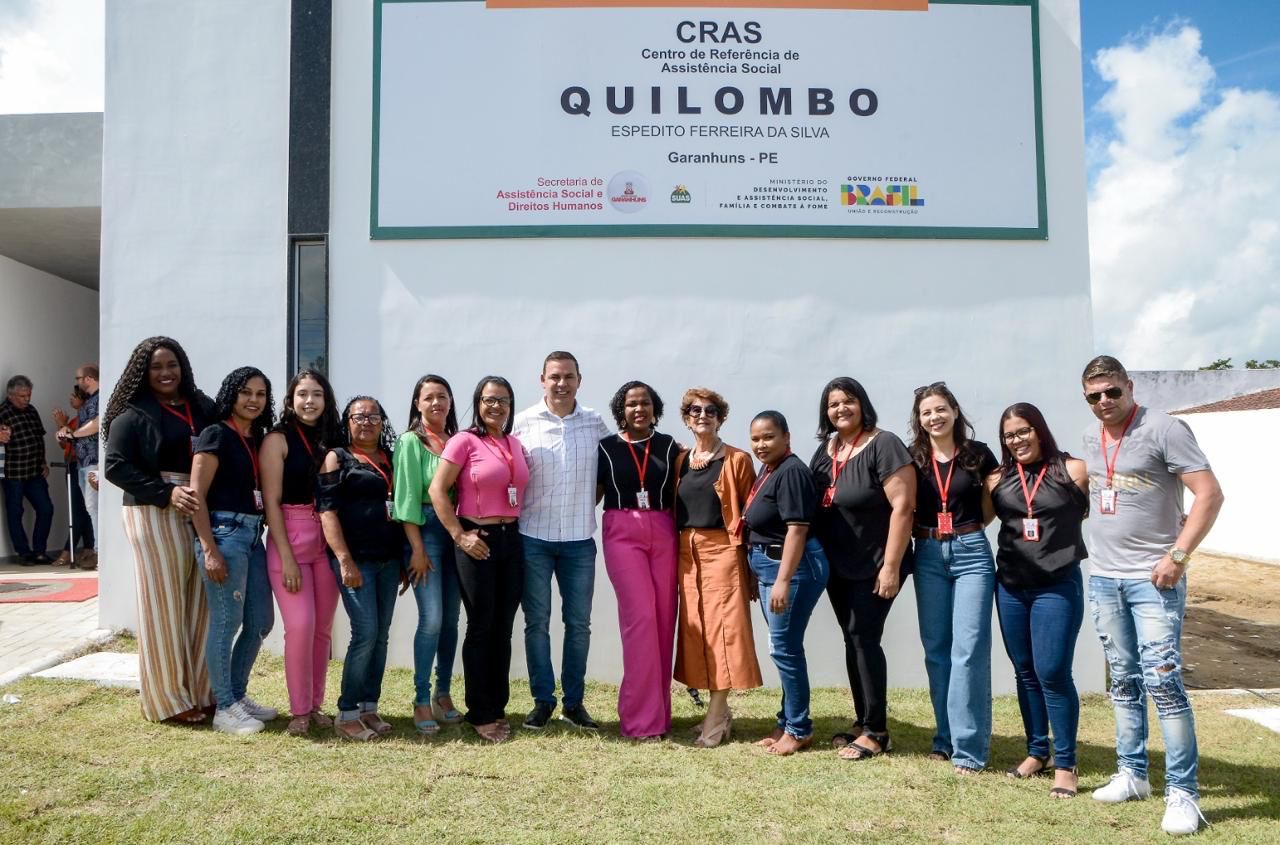 Prefeitura de Garanhuns inaugura Cras Quilombo Espedito Ferreira da Silva