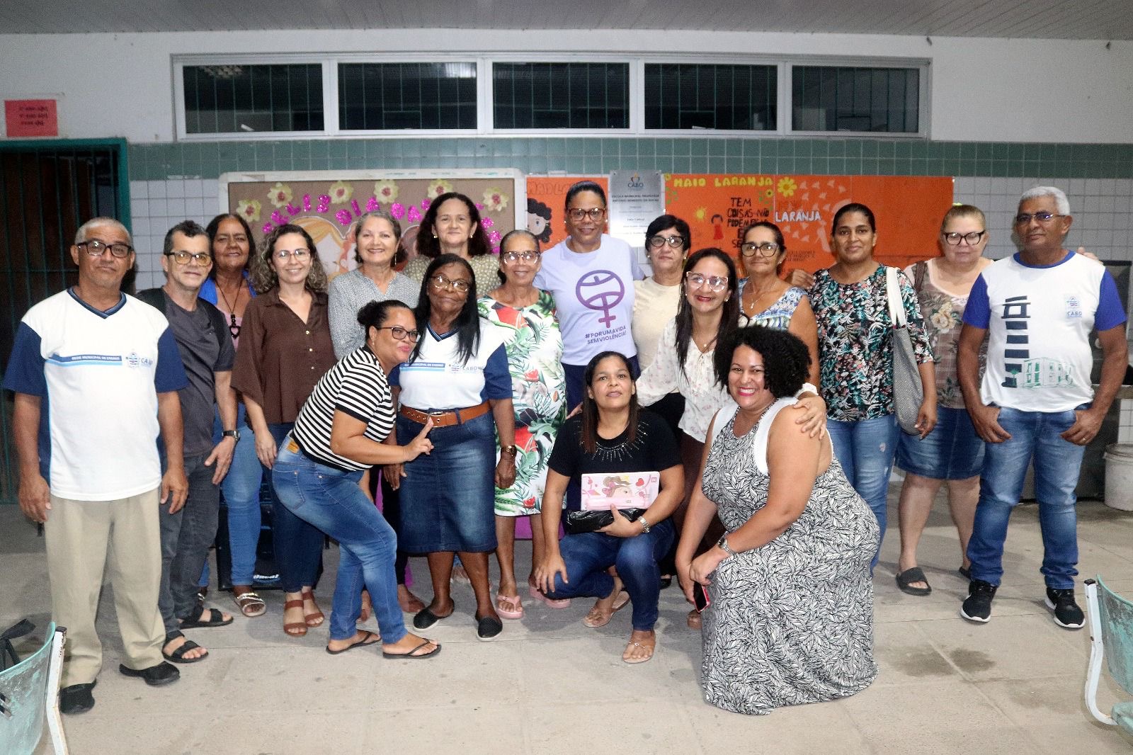 Secretaria da Mulher do Cabo desenvolve Circuito EJA Maria da Penha nas escolas municipais