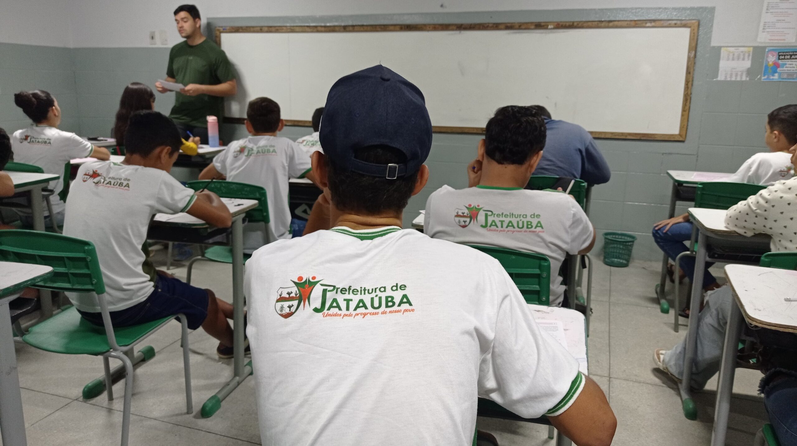 Estudantes de Jataúda participaram da 1 fase da 19° OBMEP