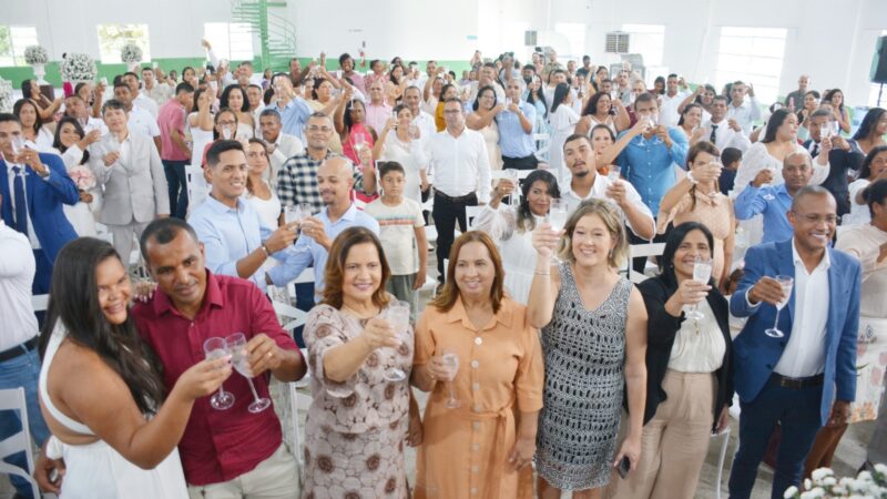 Prefeitura do Ipojuca realiza casamento comunitário para mais de 50 casais