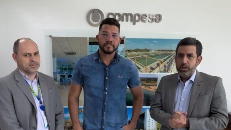 A pedido do deputado Abimael Santos, diretores da Compesa realizam visita técnica em Toritama