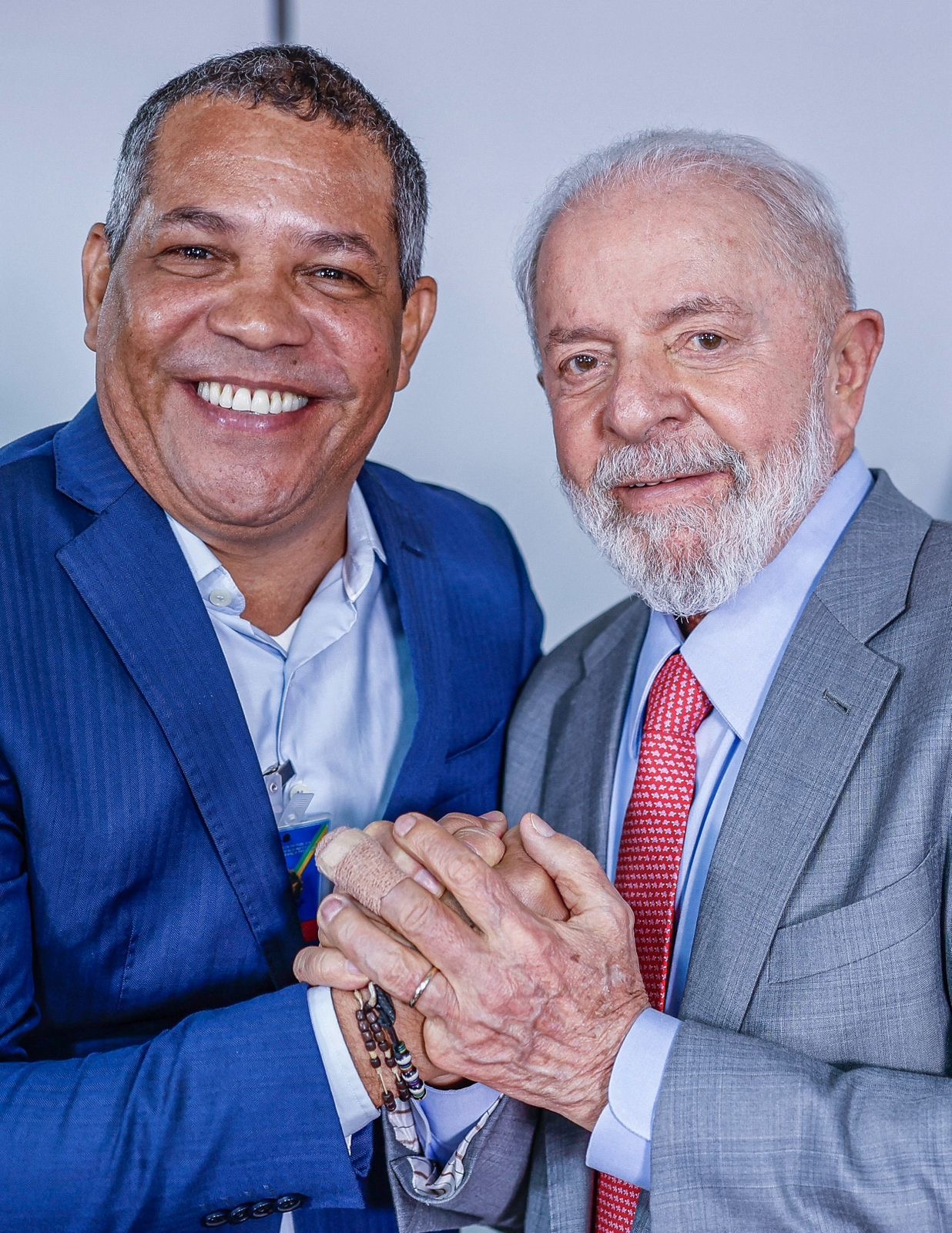 Em Brasília, Keko do Armazém e presidente Lula, assinam ordem de serviço para obras de contenção de encostas